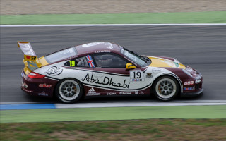 Race track car motor vehicle - the back of the car free wallpaper