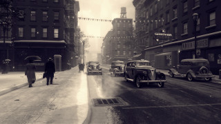 Harlem renaissance city street vintage - brassaï free wallpaper