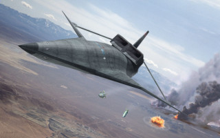 Military plane smoke flames sky - a large military plane free wallpaper