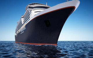 Cruise ship ocean blue sky 7 - carl walter liner free wallpaper