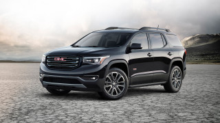 Black gmc suv gravel road - constant permeke free wallpaper