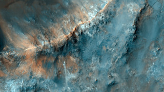 Detailed view large area land - space art free wallpaper