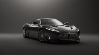Black sports car dark room 34 - a spotlight free wallpaper