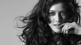 Woman long hair blowing wind - the wind free wallpaper for desktop