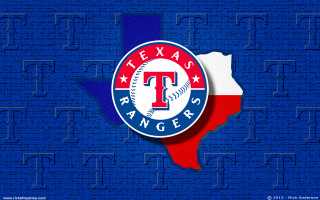 Texas rangers logo blue background - dennis ashbaugh free wallpaper for desktop