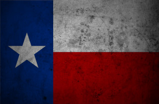 Red white blue star flag - grungy free wallpaper
