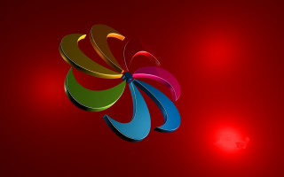 Red moon night sky 3d - elizabeth murray free wallpaper
