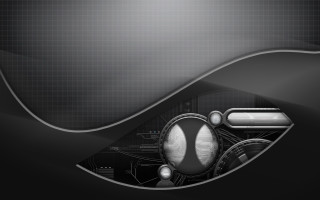 Black white abstract silver circle - abstract background free wallpaper