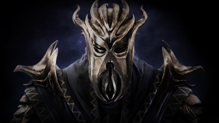 Demonic horned creature large head - horn free wallpaper
