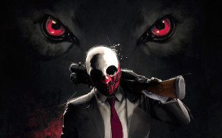 Creepy man bloody face gun - a bloody face holding free wallpaper