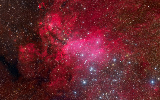 Star cluster space astronomy nebula - a large cluster of stars free wallpaper
