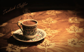 Hot chocolate cup saucer floral - floral free wallpaper