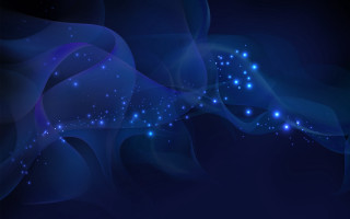 Blue stars space hologram aurora - the top free wallpaper