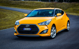 Yellow car driving green field - david park free wallpaper