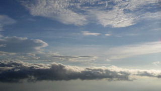 Plane cloudy sky sun horizon - postminimalism free wallpaper for desktop