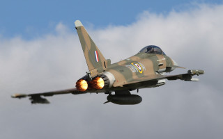 Military jet clouds lights smoke - a military free wallpaper