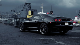 Black car dock crane boat - a boat dock free wallpaper