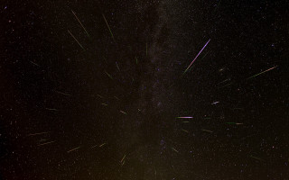 Starry sky night space aurora - night sky free wallpaper