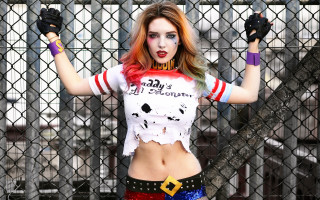 Red haired woman popart cosplay - cosplay free wallpaper