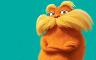Cartoon yellow hair mustache blue - derek zabrocki free wallpaper
