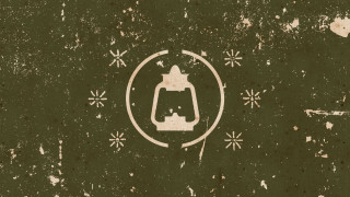 Clock wall snowflakes white circle - heavy free wallpaper