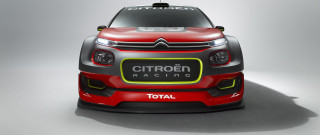 Citroen racing car red grey - this image free wallpaper