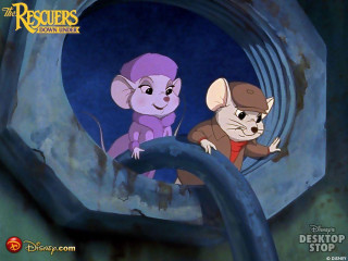 Cartoon mouse rat tunnel cave - furry free wallpaper