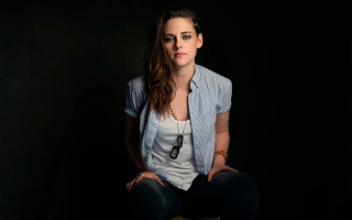 Woman stool necklace darkroom portrait - a stool free wallpaper