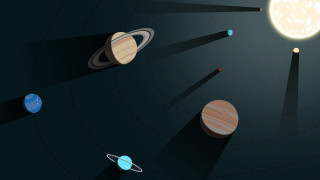 Solar system eight planets sun - a solar system free wallpaper