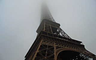 Tall tower foggy sky brassai - tall tower free wallpaper