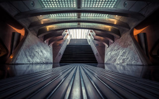 Long staircase skylight constructivism tiltshift - constructivism free wallpaper