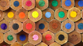 Colored pencils child drawing pastel 3 - pastell free wallpaper