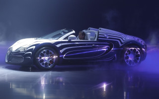 Car man stage purple light - didier mouron free wallpaper