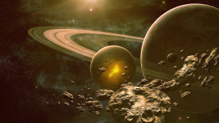 Planets star background foreground space - planet free wallpaper