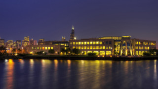 Heidelberg school night cityscape reflection - heidelberg school free wallpaper