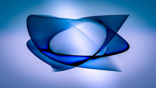 Blue abstract design sky gradient - geometric abstract art free wallpaper