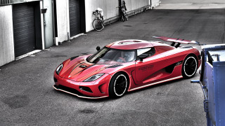 Red sports car parking lot 46 - athletic free wallpaper