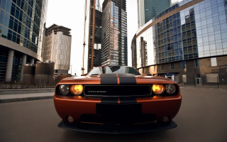 Red sports car cityscape tokyo - neoclassicism free wallpaper for desktop