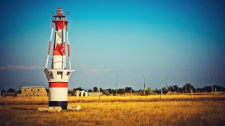 Lighthouse field constructivism tiltshift saturated - boleslaw cybi free wallpaper
