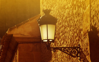 Streetlight wall city yellow light - a street light free wallpaper