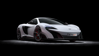 White sports car dark room 23 - the floor behind free wallpaper