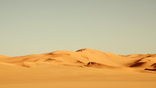 Sand dunes plane sky ocean - amir zand free wallpaper