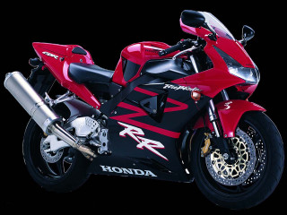 Red black motorcycle parked black 2 - redshift free wallpaper