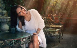 Araceli gilbert woman wine smile - a bottle of wine free wallpaper