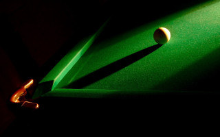 Pool table green cue ball - a pool table free wallpaper