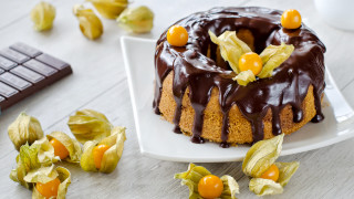 Chocolate cake flowers chocolate bar - cake free wallpaper