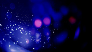 Blue hologram night sky starry - side and a blurry background free wallpaper
