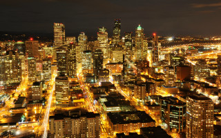Tokyo cityscape night lights bridge 6 - everett warner free wallpaper