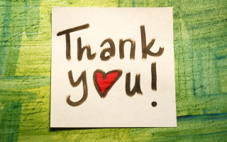 Thank you heart green background - a green background free wallpaper for desktop
