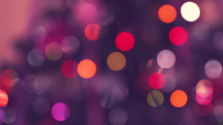Blurry christmas tree lights bokeh - elinor proby adams free wallpaper